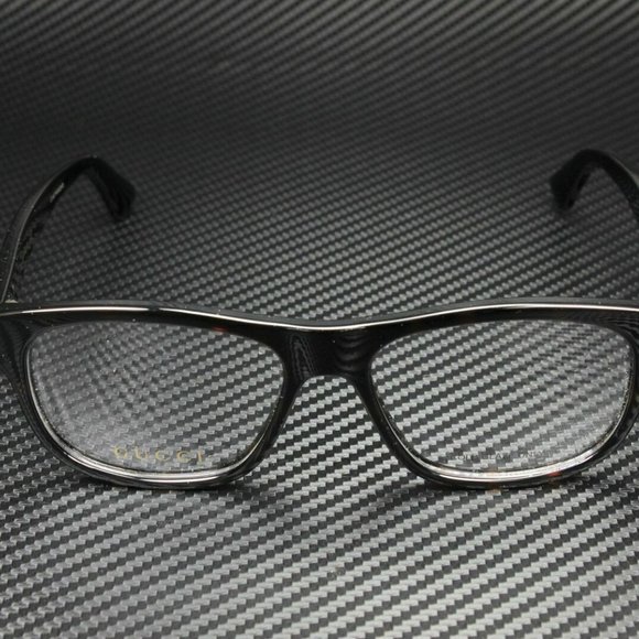 Gucci Men's Black Havana Demo Eyeglasses! - Picture 2 of 5